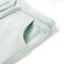 Pantalones cortos infantiles con cordón verde menta claro mixto 128 de , Pantalones de niños - Ref: Foro24-10977, Precio: 10,...