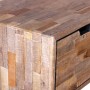 Mesa consola con 3 cajones de madera de teca reciclada en Mesas auxiliares | Comprar online en Foru.es