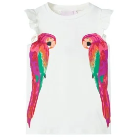 Camiseta infantil color crudo 116 de , Camisetas para niños - Ref: Foro24-10561, Precio: 8,52 €, Descuento: %