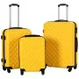 Juego de maletas rígidas con ruedas trolley 3 pzas amarillo ABS de vidaXL, Maletas - Ref: Foro24-91890, Precio: 144,96 €, Des...
