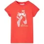 Camiseta infantil color rojo 92 de , Camisetas para niños - Ref: Foro24-11339, Precio: 8,45 €, Descuento: %