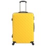 Juego de maletas rígidas con ruedas trolley 3 pzas amarillo ABS de vidaXL, Maletas - Ref: Foro24-91890, Precio: 132,75 €, Des...