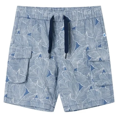 Pantalones cortos infantiles con cordón azul oscuro 116 de , Pantalones de niños - Ref: Foro24-12601, Precio: 10,06 €, Descue...