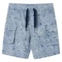 Pantalones cortos infantiles con cordón azul oscuro 116 de , Pantalones de niños - Ref: Foro24-12601, Precio: 10,06 €, Descue...