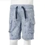Pantalones cortos infantiles con cordón azul oscuro 116 de , Pantalones de niños - Ref: Foro24-12601, Precio: 10,06 €, Descue...