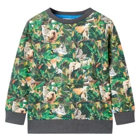 Sudadera infantil azul petróleo claro 116 de , Camisetas para niños - Ref: Foro24-12021, Precio: 12,77 €, Descuento: %