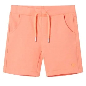 Pantalón corto infantil con cordón naranja neón 116 de , Pantalones de niños - Ref: Foro24-12061, Precio: 10,44 €, Descuento: %