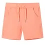 Pantalón corto infantil con cordón naranja neón 116 de , Pantalones de niños - Ref: Foro24-12061, Precio: 10,44 €, Descuento: %