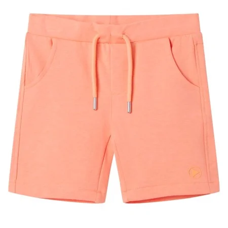 Pantalón corto infantil con cordón naranja neón 140 de , Pantalones de niños - Ref: Foro24-12063, Precio: 10,44 €, Descuento: %