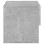 Mesita de noche de pared color gris hormigón de vidaXL, Mesitas de noche - Ref: Foro24-810961, Precio: 36,95 €, Descuento: %