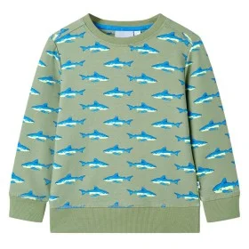 Sudadera infantil caqui claro 128 de , Camisetas para niños - Ref: Foro24-12297, Precio: 11,77 €, Descuento: %