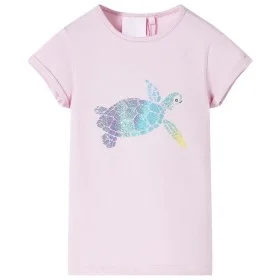 Camiseta infantil color lila 104 de , Camisetas para niños - Ref: Foro24-11185, Precio: 8,17 €, Descuento: %