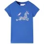 Camiseta infantil azul cobalto 92 de , Camisetas para niños - Ref: Foro24-11054, Precio: 8,06 €, Descuento: %