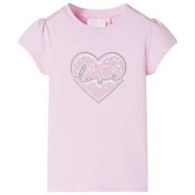 Camiseta infantil rosa claro 92 de , Camisetas para niños - Ref: Foro24-10484, Precio: 8,45 €, Descuento: %