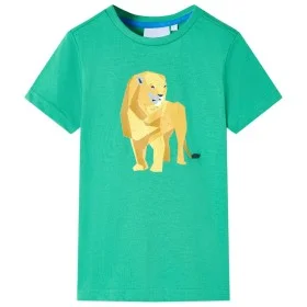 Camiseta infantil verde neón 104 de , Camisetas para niños - Ref: Foro24-11985, Precio: 7,99 €, Descuento: %
