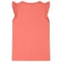 Camiseta infantil de manga volante coral 92 de , Camisetas para niños - Ref: Foro24-10624, Precio: 8,45 €, Descuento: %