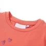 Camiseta infantil de manga volante coral 92 de , Camisetas para niños - Ref: Foro24-10624, Precio: 8,45 €, Descuento: %
