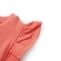 Camiseta infantil de manga volante coral 92 de , Camisetas para niños - Ref: Foro24-10624, Precio: 8,45 €, Descuento: %