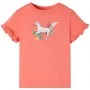 Camiseta infantil de manga corta coral 104 de , Camisetas para niños - Ref: Foro24-10685, Precio: 8,24 €, Descuento: %
