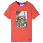 Camiseta infantil rojo claro 128 de , Camisetas para niños - Ref: Foro24-11752, Precio: 8,19 €, Descuento: %