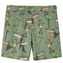 Pijama de manga corta infantil caqui claro 128 de , Pijamas de niños - Ref: Foro24-12512, Precio: 10,64 €, Descuento: %