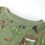 Pijama de manga corta infantil caqui claro 128 de , Pijamas de niños - Ref: Foro24-12512, Precio: 10,64 €, Descuento: %