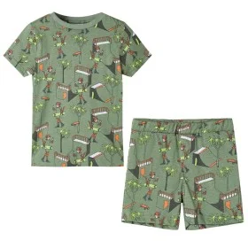 Pijama de manga corta infantil caqui claro 104 by , Children's pajamas - Ref: Foro24-12510, Price: 10,64 €, Discount: %