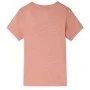 Camiseta infantil de manga corta naranja claro 116 de , Camisetas para niños - Ref: Foro24-12221, Precio: 8,12 €, Descuento: %