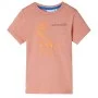 Camiseta infantil de manga corta naranja claro 140 de , Camisetas para niños - Ref: Foro24-12223, Precio: 8,12 €, Descuento: %