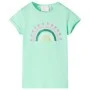 Camiseta infantil verde brillante 104 de , Camisetas para niños - Ref: Foro24-10735, Precio: 8,59 €, Descuento: %