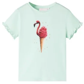 Camiseta infantil verde menta claro 92 de , Camisetas para niños - Ref: Foro24-10804, Precio: 8,45 €, Descuento: %
