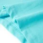 Camiseta infantil aguamarina 128 de , Camisetas para niños - Ref: Foro24-12457, Precio: 8,12 €, Descuento: %