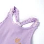 Camiseta de tirantes infantil color lila 128 de , Camisetas para niños - Ref: Foro24-10522, Precio: 7,93 €, Descuento: %