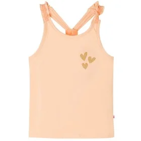 Camiseta de tirantes infantil naranja claro 104 de , Camisetas para niños - Ref: Foro24-10515, Precio: 7,93 €, Descuento: %