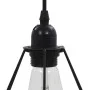 Lámpara de techo con diseño de rombos negra 3 bombillas E27 de vidaXL, Lámparas - Ref: Foro24-281634, Precio: 51,63 €, Descue...