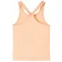 Camiseta de tirantes infantil naranja claro 128 de , Camisetas para niños - Ref: Foro24-10517, Precio: 7,93 €, Descuento: %