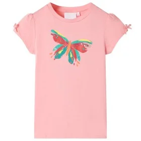 Camiseta infantil rosa 128 de , Camisetas para niños - Ref: Foro24-11002, Precio: 8,39 €, Descuento: %