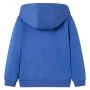 Sudadera infantil con capucha y cremallera azul mélange 92 de , Camisetas para niños - Ref: Foro24-11889, Precio: 13,50 €, De...