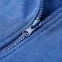 Sudadera infantil con capucha y cremallera azul mélange 92 de , Camisetas para niños - Ref: Foro24-11889, Precio: 13,50 €, De...