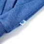 Sudadera infantil con capucha y cremallera azul mélange 92 de , Camisetas para niños - Ref: Foro24-11889, Precio: 13,50 €, De...