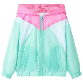 Chaqueta infantil con capucha y cremallera multicolor 104 de , Ropa de abrigo para niños - Ref: Foro24-10825, Precio: 12,64 €...
