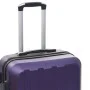 Juego de maletas rígidas de ruedas trolley 3 pzas moradas ABS de vidaXL, Maletas - Ref: Foro24-91877, Precio: 147,32 €, Descu...