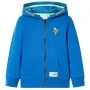 Sudadera infantil con capucha y cremallera azul 104 de , Camisetas para niños - Ref: Foro24-11695, Precio: 13,56 €, Descuento: %