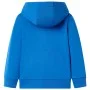 Sudadera infantil con capucha y cremallera azul 104 de , Camisetas para niños - Ref: Foro24-11695, Precio: 13,56 €, Descuento: %