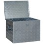 Caja de aluminio 610x430x455 mm plateada de vidaXL, Cajas de herramientas - Ref: Foro24-144847, Precio: 225,41 €, Descuento: %