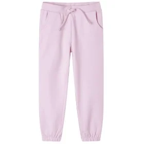 Pantalones de chándal infantiles rosa claro 116 de , Pantalones de niños - Ref: Foro24-10541, Precio: 11,70 €, Descuento: %