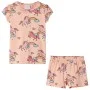 Pijama infantil de manga corta naranja claro 116 de , Pijamas de niños - Ref: Foro24-10446, Precio: 11,57 €, Descuento: %