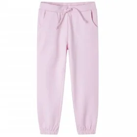Pantalones de chándal infantiles rosa claro 140 de , Pantalones de niños - Ref: Foro24-10543, Precio: 11,70 €, Descuento: %