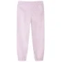 Pantalones de chándal infantiles rosa claro 140 de , Pantalones de niños - Ref: Foro24-10543, Precio: 11,70 €, Descuento: %