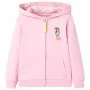 Sudadera infantil con capucha y cremallera rosa 92 de , Camisetas para niños - Ref: Foro24-11564, Precio: 11,97 €, Descuento: %